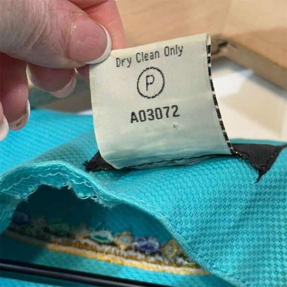 Bob Mackie Wearable Art Elephant Embroidered Tunic Jacket 1X Boho Festival - Picture 9 of 9